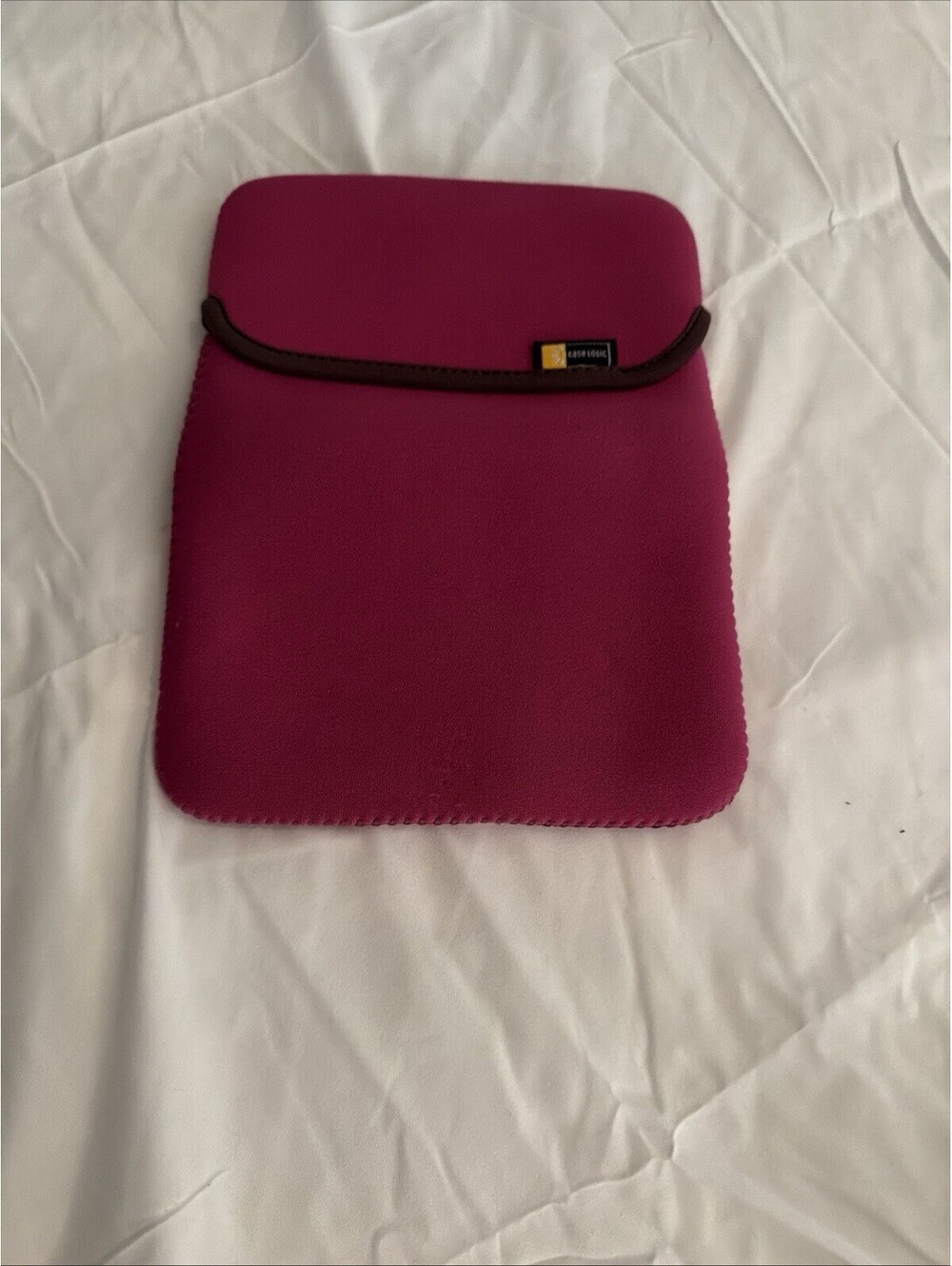 Case Logic Pink Nylon Pocket Padded Accessory Pouch Ipad Mini Pad  Storage